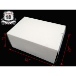 Shirt Box white no printed-100/box  7in.